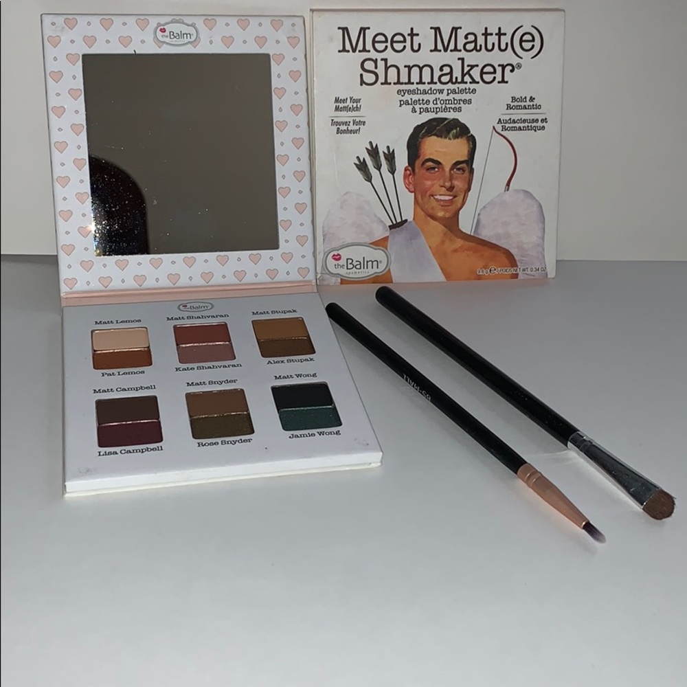 Meet Matt(e) Shmaker eyeshadow Palette.